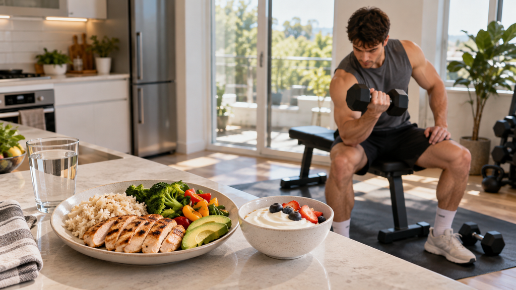 How much protein for beginners matters alongside a proper resistance-training stimulus for muscle growth